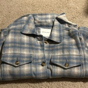 American Eagle Lined Flannel Jacket